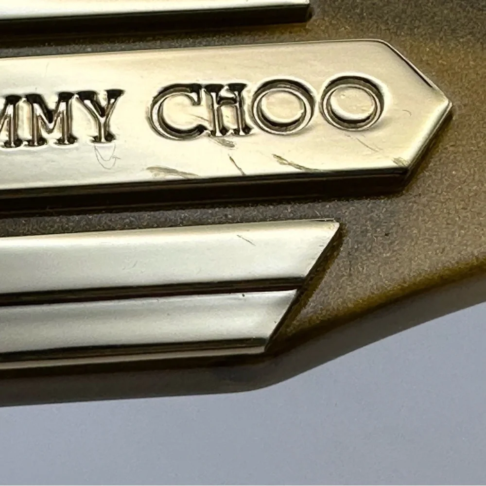 Jimmy Choo Sunglasses Sparks / S Rectangle w/ Gold Acetone Unisex